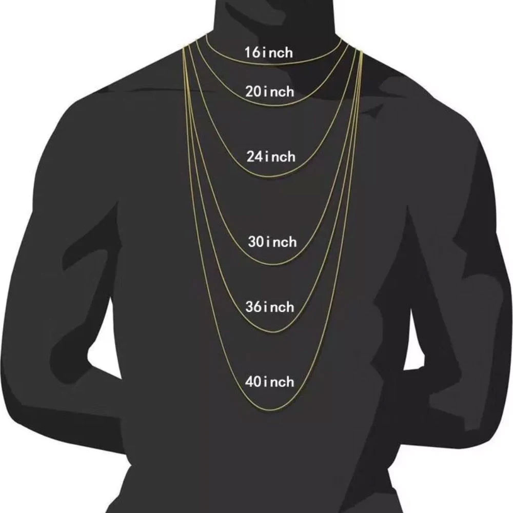 Men & Women Hip Hop Cross Pendant Necklace - Image 6