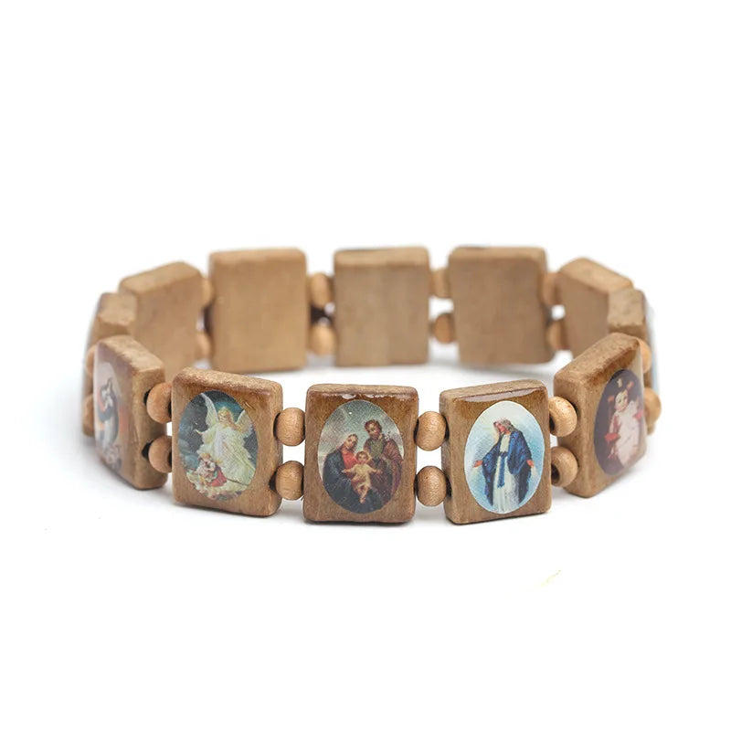 Natural Wooden Catholic Jewelry - Image 6