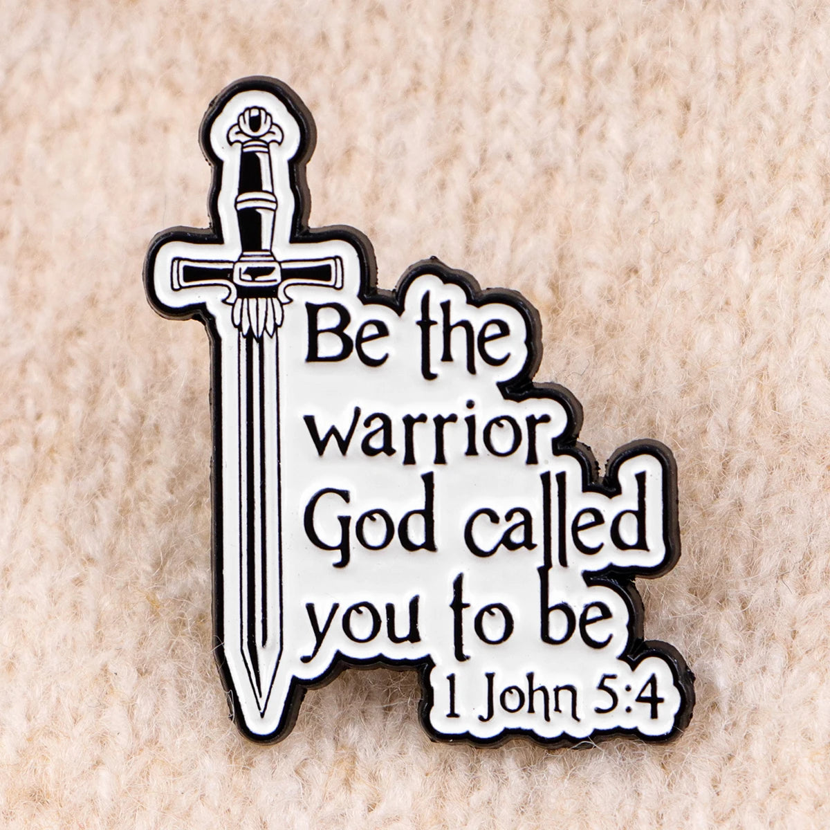 Jesus & Bible Enamel Pin – Inspirational Christian Lapel Badge for Backpacks & Clothing - Image 6