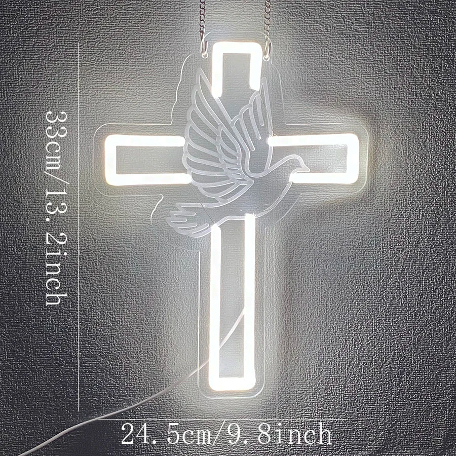 Cross Neon Sign - Image 3