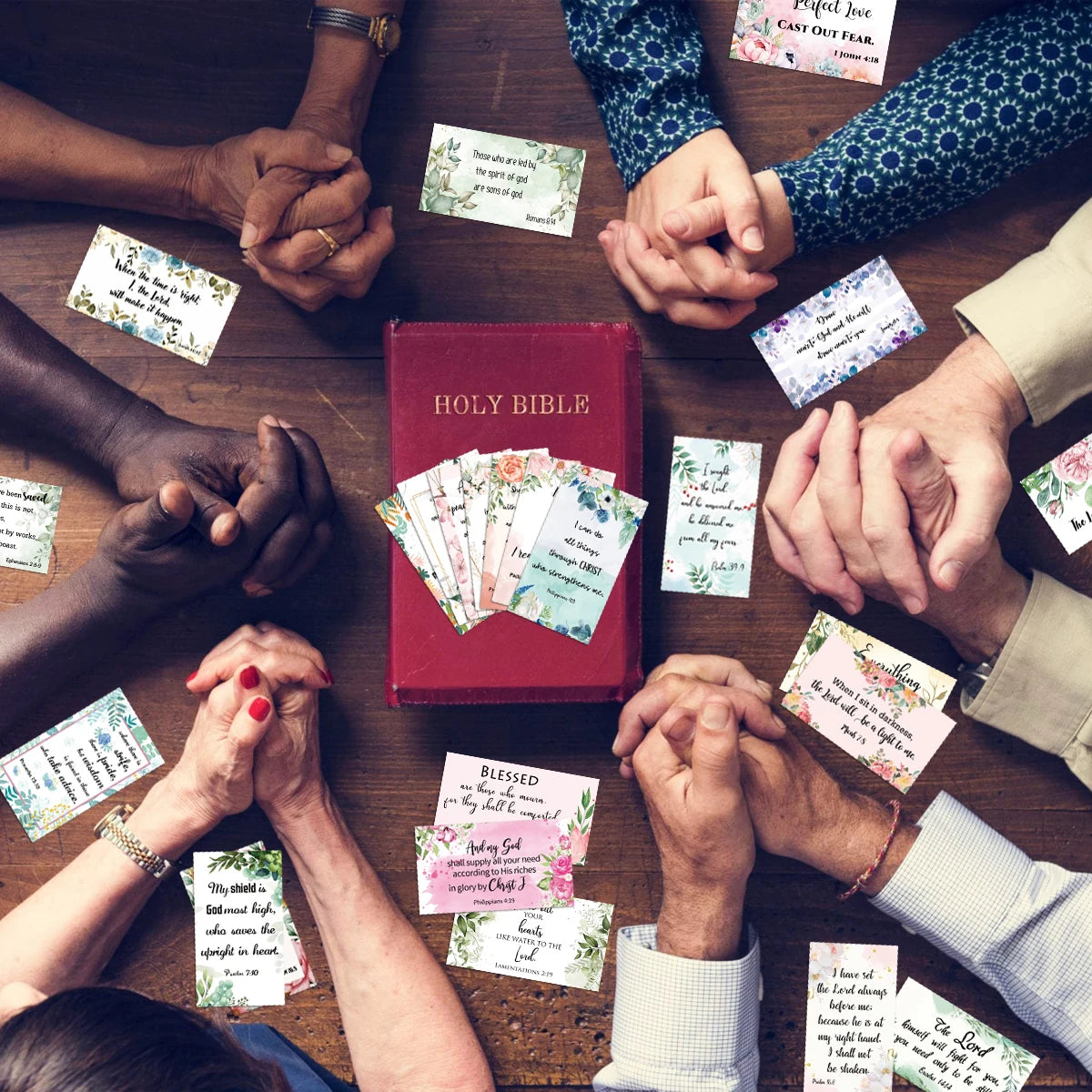 60pcs Bible Verse & Prayer Cards – Mini Scripture Cards for Women - Image 4