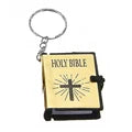 Mini English Holy Bible Keychain – Christian Cross Prayer Keyring Bag Charm - Image 8