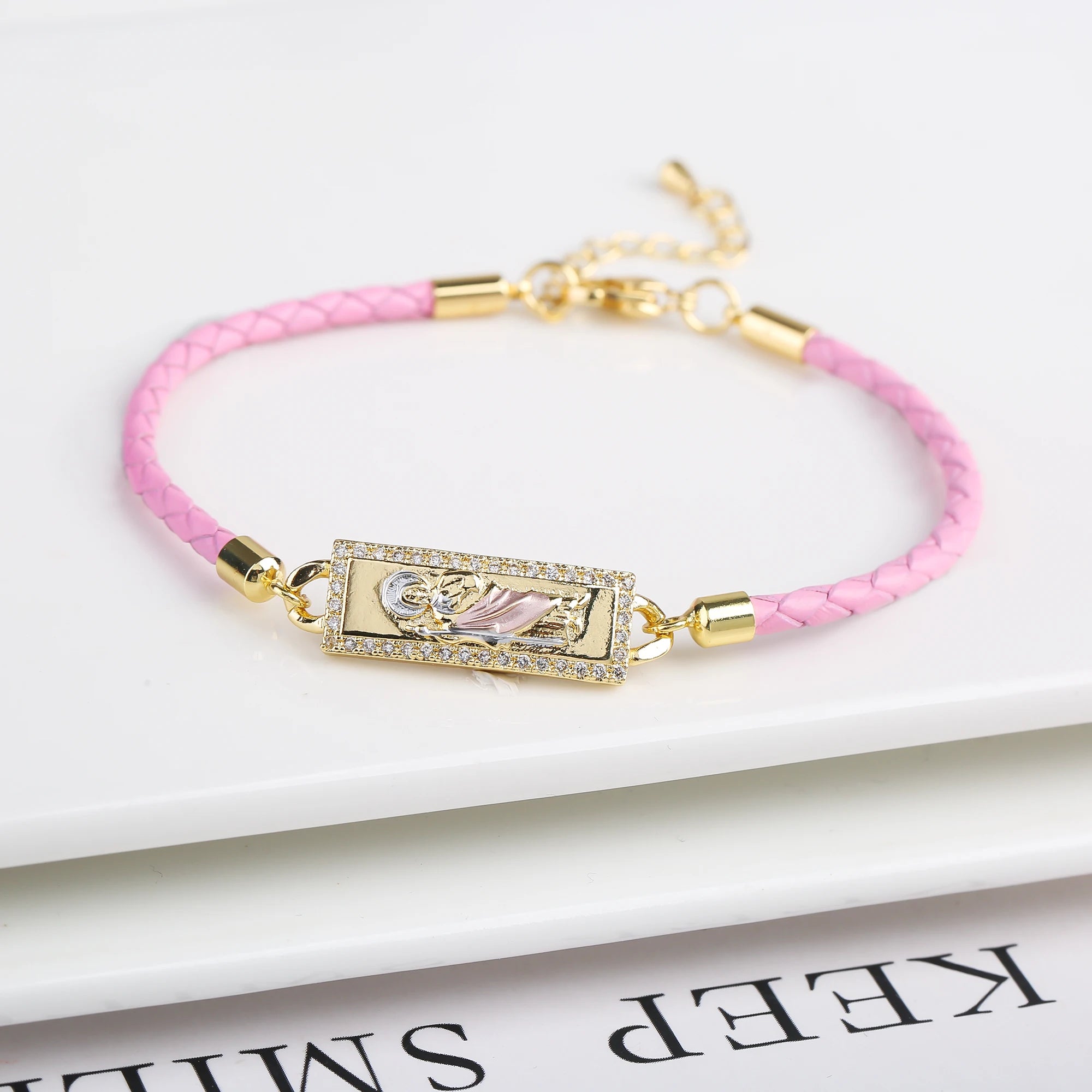 High-Quality St. Jude & Madonna Bracelet – Religious Jewelry Gift for Men & Women - Image 11