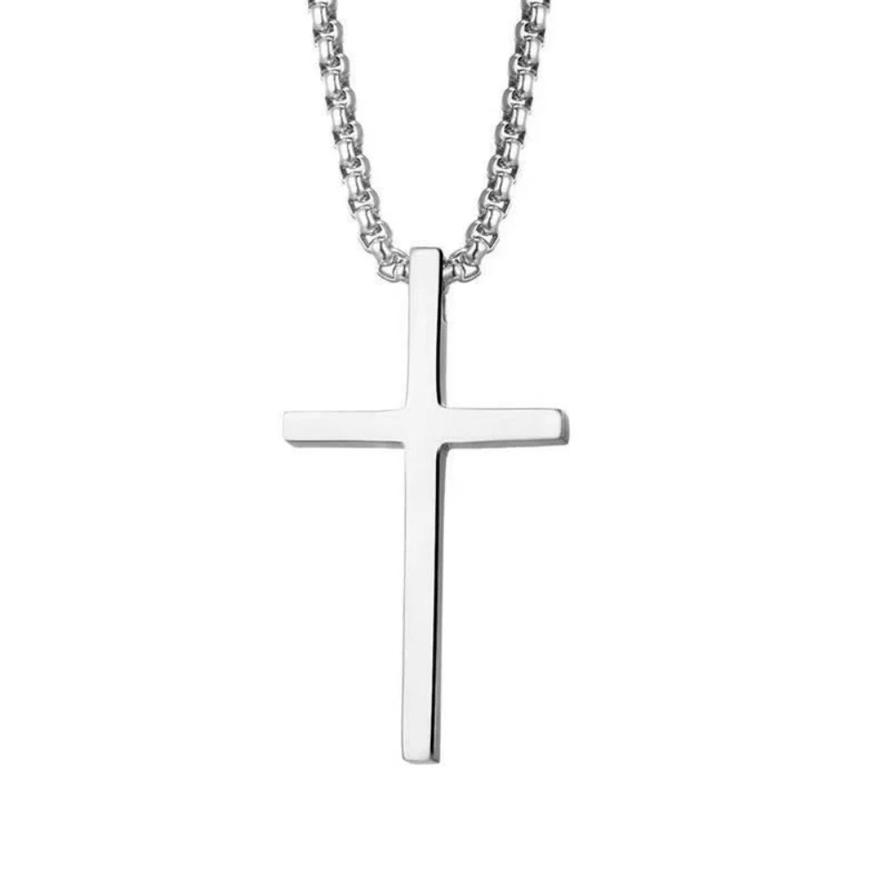 2025 New Christian Virgin Mary & Jesus Cross Necklace – Unisex Religious Pendant Jewelry - Image 5