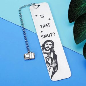 Funny Metal Bookmark with Tassel
